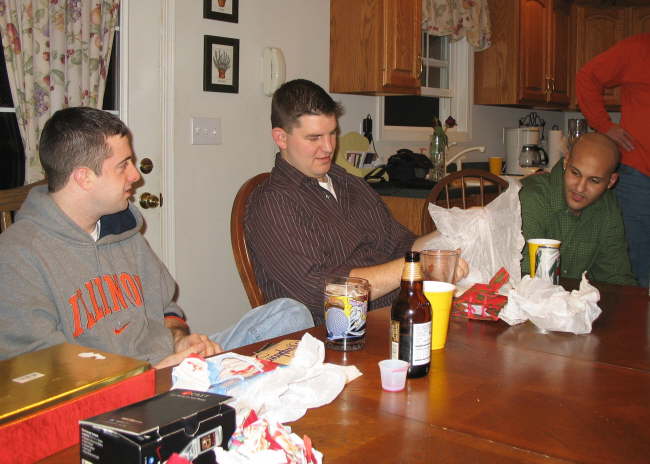 Ryan, Jonathan & Shawn - Brothers Christmas 06